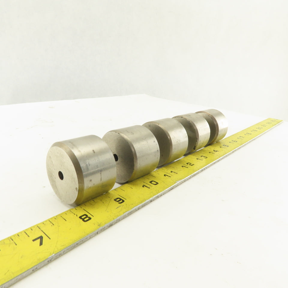 .193 +.030 Round Hole CNC Turret Punch Die Slug Relief For 1.562 Lot Of 5
