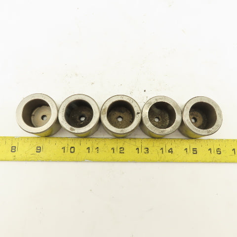 .193 +.030 Round Hole CNC Turret Punch Die Slug Relief For 1.562 Lot Of 5