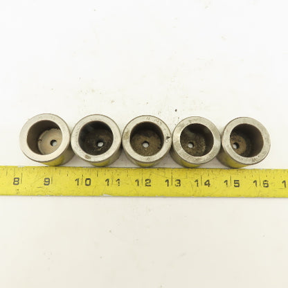 .193 +.030 Round Hole CNC Turret Punch Die Slug Relief For 1.562 Lot Of 5