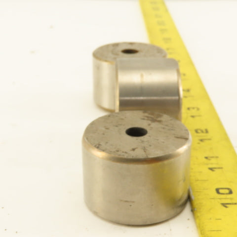 .257 +.060 Round Hole CNC Turret Punch Die Heavy Duty For 1.5625 Holder Lot Of 3