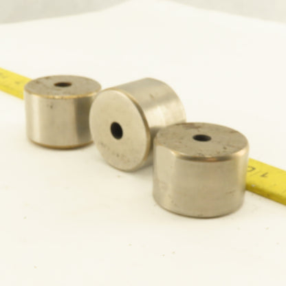 .257 +.060 Round Hole CNC Turret Punch Die Heavy Duty For 1.5625 Holder Lot Of 3