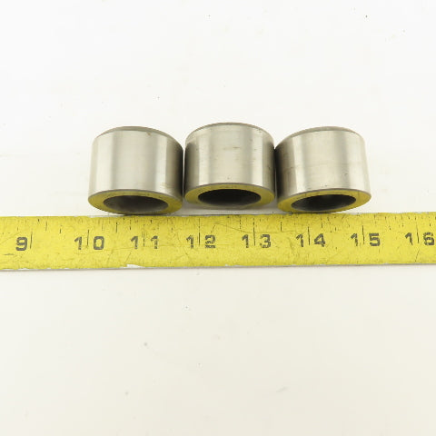 .257 +.060 Round Hole CNC Turret Punch Die Slug Free For 1.5625 Holder Lot Of 3
