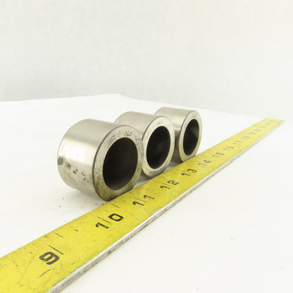.257 +.060 Round Hole CNC Turret Punch Die Slug Free For 1.5625 Holder Lot Of 3
