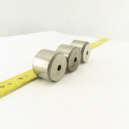 .257 +.060 Round Hole CNC Turret Punch Die Slug Free For 1.5625 Holder Lot Of 3