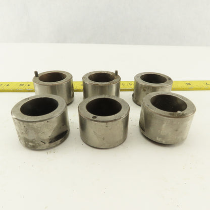 .406 x .469 +.020 Oval Hole CNC Turret Punch Die For 1.5625 Holder Lot Of 6
