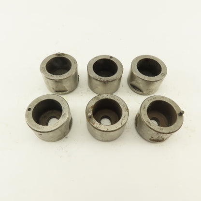 .406 x .469 +.020 Oval Hole CNC Turret Punch Die For 1.5625 Holder Lot Of 6