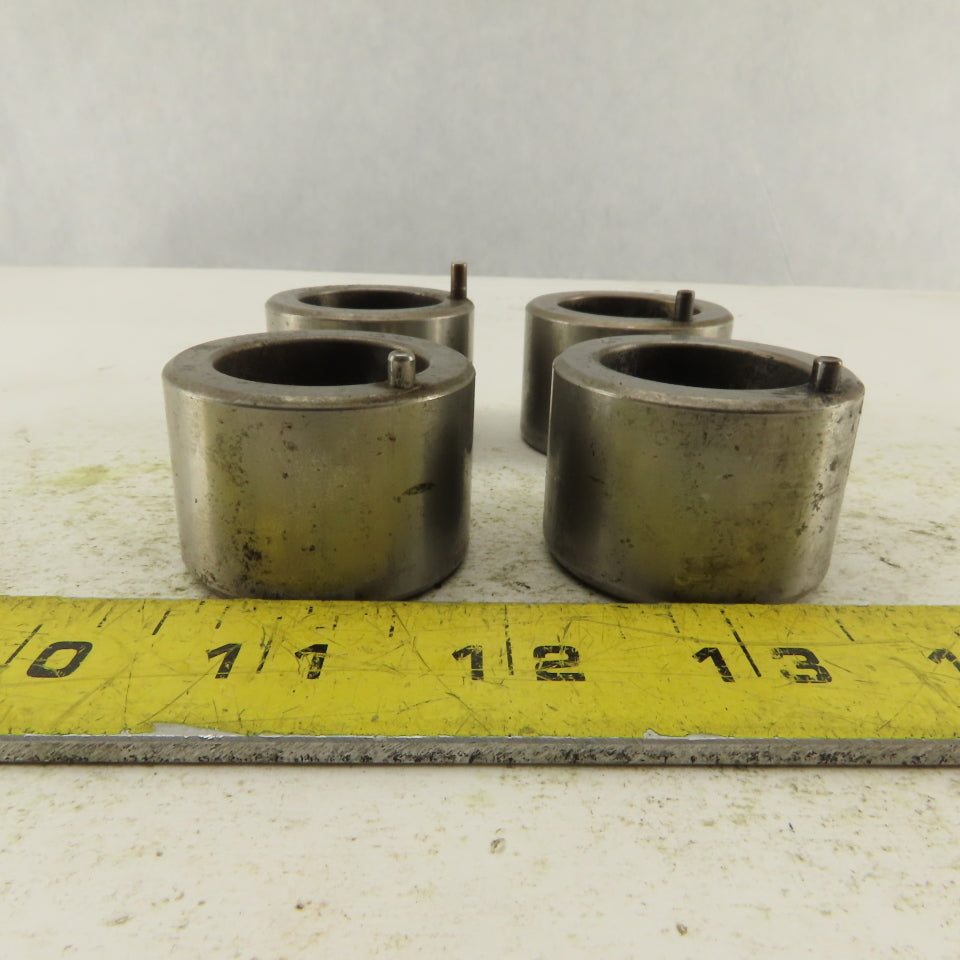 .406 x .469 +.030 Oval Hole CNC Turret Punch Die For 1.5625 Holder Lot Of 4