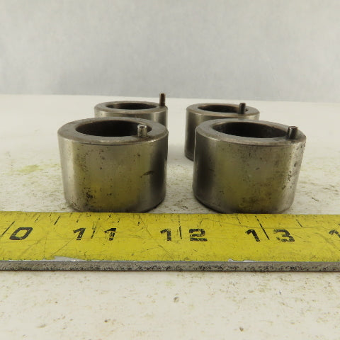 .406 x .469 +.030 Oval Hole CNC Turret Punch Die For 1.5625 Holder Lot Of 4