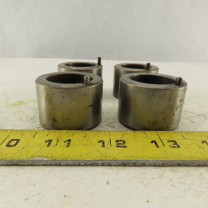 .406 x .469 +.030 Oval Hole CNC Turret Punch Die For 1.5625 Holder Lot Of 4