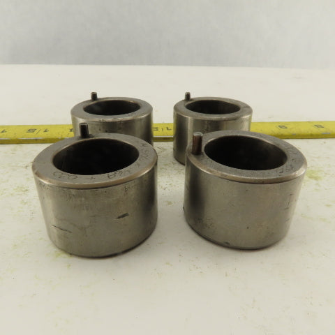 .406 x .469 +.030 Oval Hole CNC Turret Punch Die For 1.5625 Holder Lot Of 4