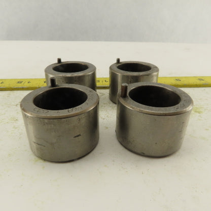 .406 x .469 +.030 Oval Hole CNC Turret Punch Die For 1.5625 Holder Lot Of 4
