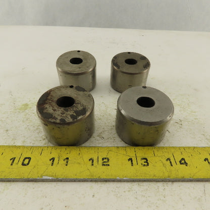 .406 x .469 +.030 Oval Hole CNC Turret Punch Die For 1.5625 Holder Lot Of 4