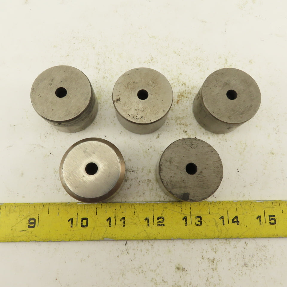 .257 -+.030  Round Hole CNC Turret Punch Die For 1.5625 Holder Lot Of 5