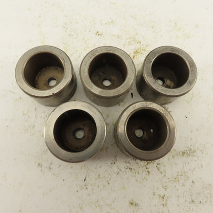 .257 -+.030  Round Hole CNC Turret Punch Die For 1.5625 Holder Lot Of 5