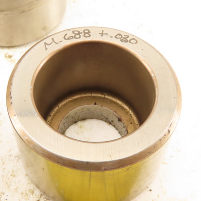 .688 +.030  Round Hole CNC Turret Punch Die For 1.5625 Holder Lot Of 5