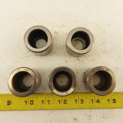 .688 +.030  Round Hole CNC Turret Punch Die For 1.5625 Holder Lot Of 5