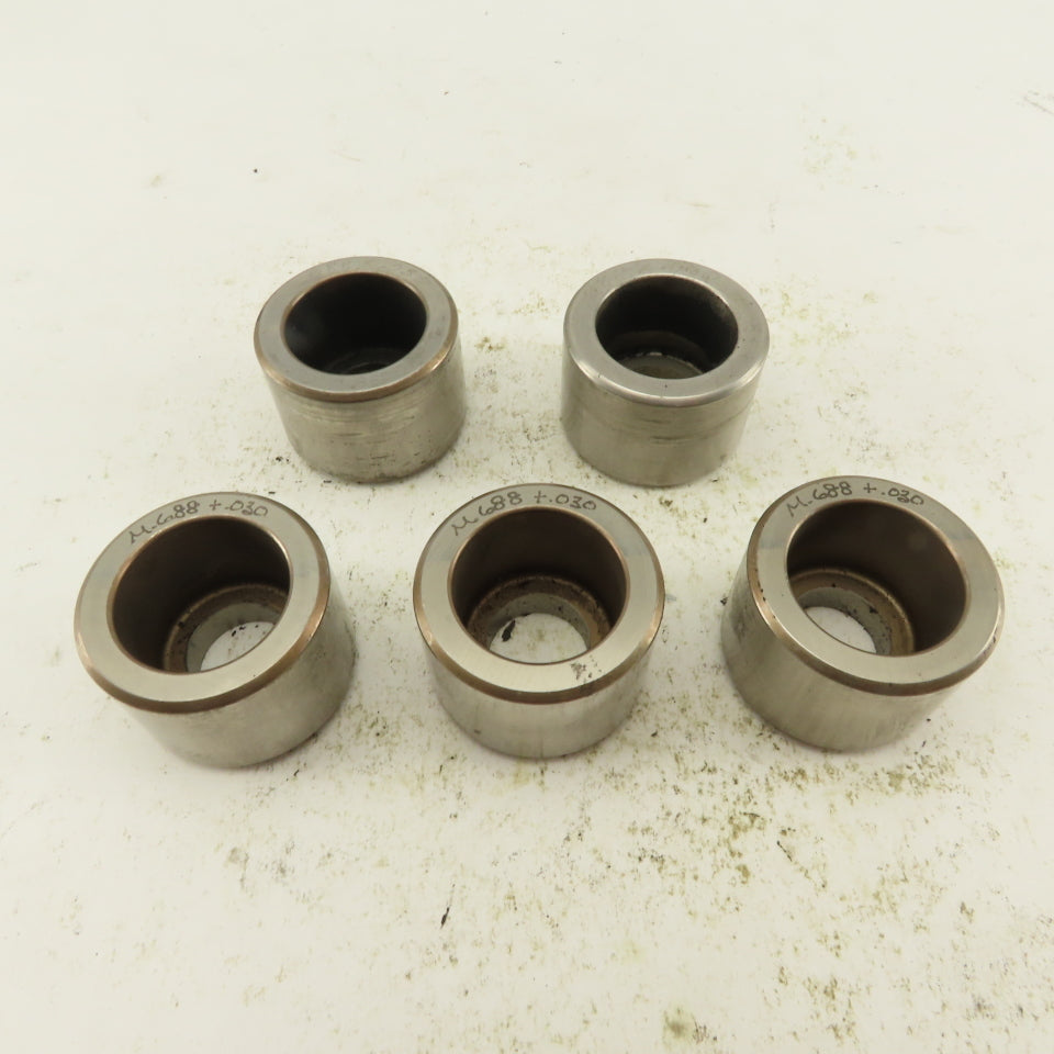.688 +.030  Round Hole CNC Turret Punch Die For 1.5625 Holder Lot Of 5