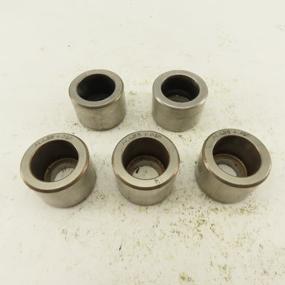 .688 +.030  Round Hole CNC Turret Punch Die For 1.5625 Holder Lot Of 5