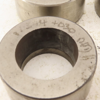 1.344 +.030 Round Hole CNC Turret Punch Die For 2.250 Holder Lot Of 4