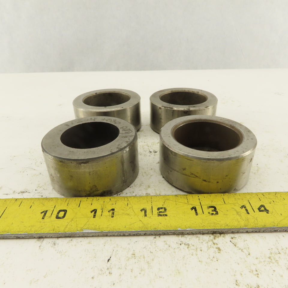 1.344 +.030 Round Hole CNC Turret Punch Die For 2.250 Holder Lot Of 4