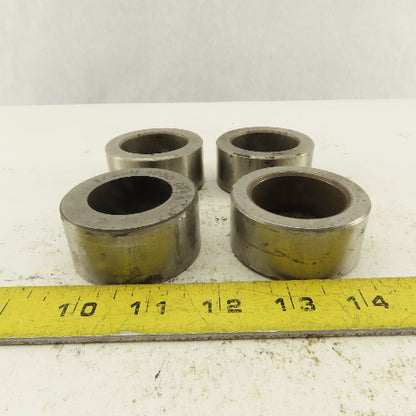 1.344 +.030 Round Hole CNC Turret Punch Die For 2.250 Holder Lot Of 4