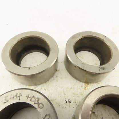 1.344 +.030 Round Hole CNC Turret Punch Die For 2.250 Holder Lot Of 4