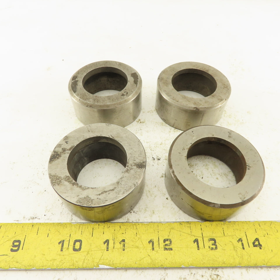 1.344 +.030 Round Hole CNC Turret Punch Die For 2.250 Holder Lot Of 4