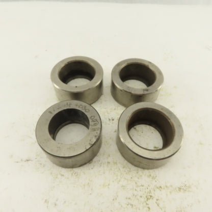 1.344 +.030 Round Hole CNC Turret Punch Die For 2.250 Holder Lot Of 4