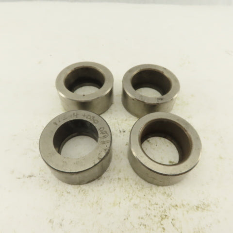 1.344 +.030 Round Hole CNC Turret Punch Die For 2.250 Holder Lot Of 4