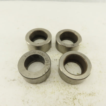 1.344 +.030 Round Hole CNC Turret Punch Die For 2.250 Holder Lot Of 4