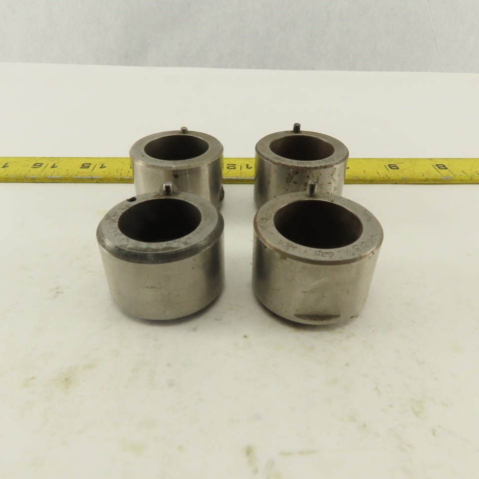 .313 x.625+.030 Oval Hole CNC Turret Punch Die For 1.5625 Holder Lot Of 4