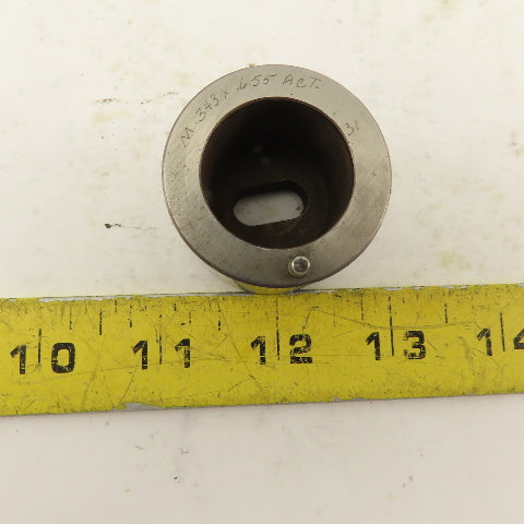 .313 x.625  Actual Oval Hole CNC Turret Punch Die For 1.5625 Holder