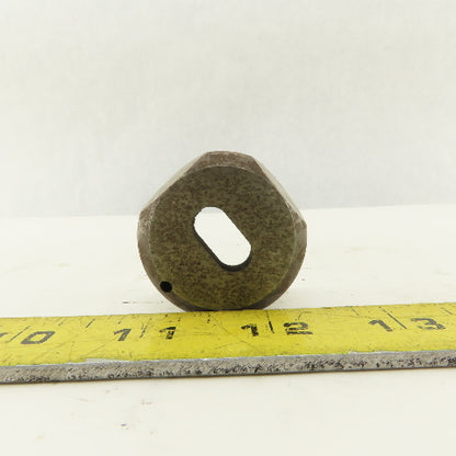.313 x.625  Actual Oval Hole CNC Turret Punch Die For 1.5625 Holder