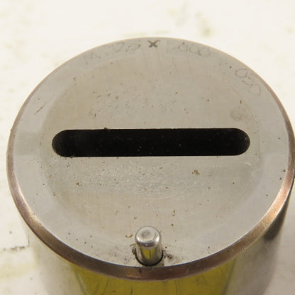 .125 x 1.000 +.030 Oval Hole CNC Turret Punch Die For 1.5625 Holder Lot Of 2