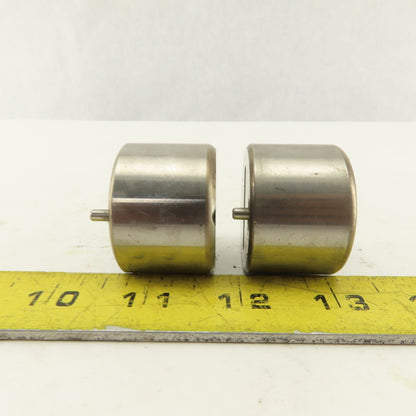 .125 x 1.000 +.030 Oval Hole CNC Turret Punch Die For 1.5625 Holder Lot Of 2