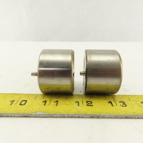 .125 x 1.000 +.030 Oval Hole CNC Turret Punch Die For 1.5625 Holder Lot Of 2