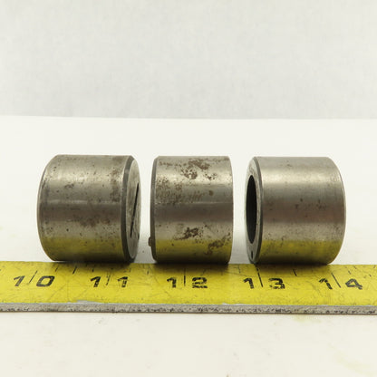.125 x 1.000 +.030 Oval Hole CNC Turret Punch Die For 1.5625 Holder Lot Of 3