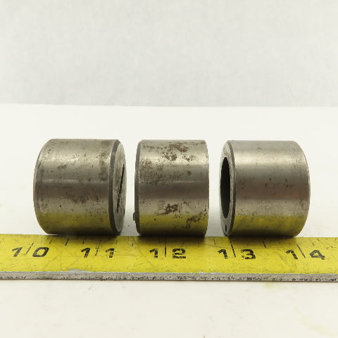 .125 x 1.000 +.030 Oval Hole CNC Turret Punch Die For 1.5625 Holder Lot Of 3