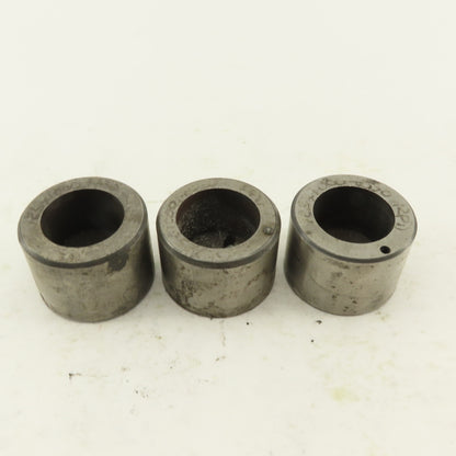 .125 x 1.000 +.030 Oval Hole CNC Turret Punch Die For 1.5625 Holder Lot Of 3