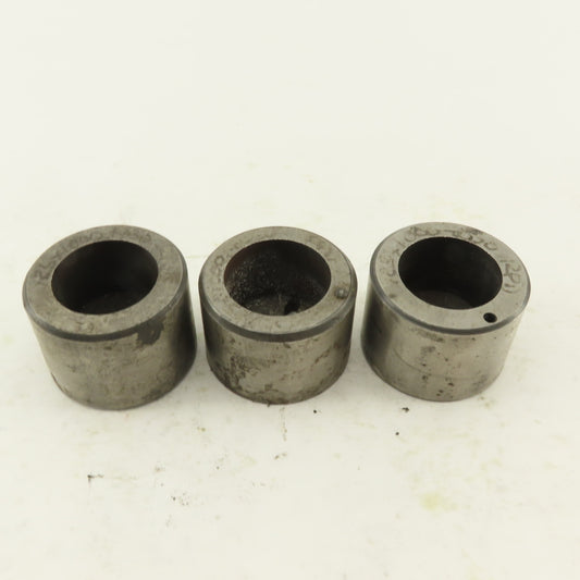 .125 x 1.000 +.030 Oval Hole CNC Turret Punch Die For 1.5625 Holder Lot Of 3