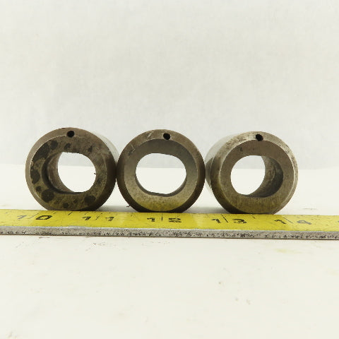 .688 x .875 +.030 Oval Hole CNC Turret Punch Die For 1.5625 Holder Lot Of 3