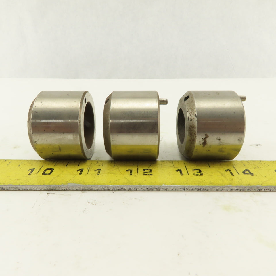 .688 x .875 +.030 Oval Hole CNC Turret Punch Die For 1.5625 Holder Lot Of 3