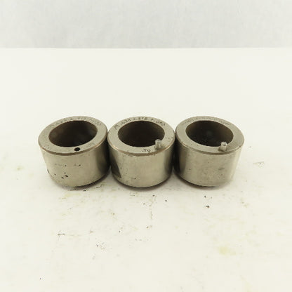 .688 x .875 +.030 Oval Hole CNC Turret Punch Die For 1.5625 Holder Lot Of 3