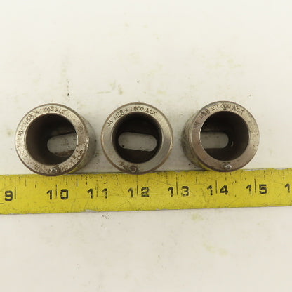 .458 x 1.000 Actual Oval Hole CNC Turret Punch Die For 1.5625 Holder Lot Of 3