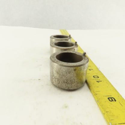 .458 x 1.000 Actual Oval Hole CNC Turret Punch Die For 1.5625 Holder Lot Of 3