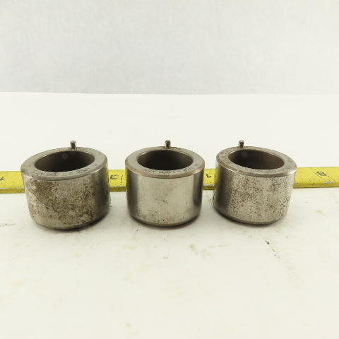 .458 x 1.000 Actual Oval Hole CNC Turret Punch Die For 1.5625 Holder Lot Of 3