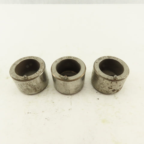 .458 x 1.000 Actual Oval Hole CNC Turret Punch Die For 1.5625 Holder Lot Of 3