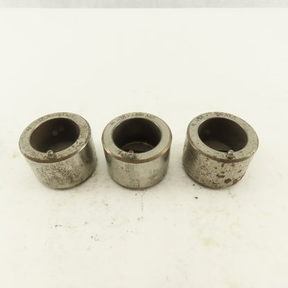 .458 x 1.000 Actual Oval Hole CNC Turret Punch Die For 1.5625 Holder Lot Of 3