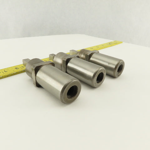 .344 Square Hole CNC Turret Punch For 1.0625 Holder Lot Of 3