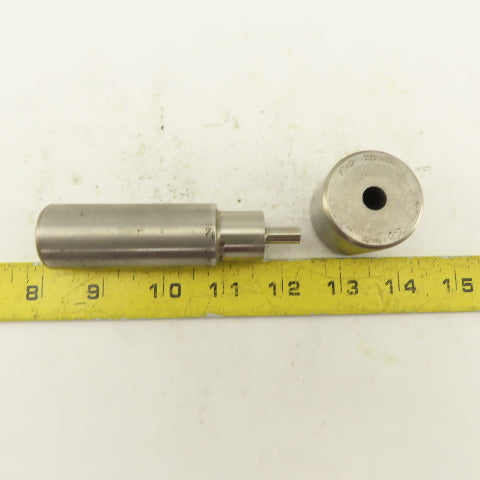 .281+ .030 Round Hole Punch & Die Set CNC Turret Lot of 2